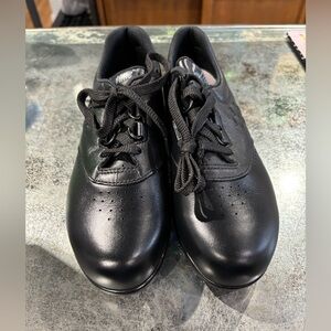 SAS Black Lace-Up Shoes